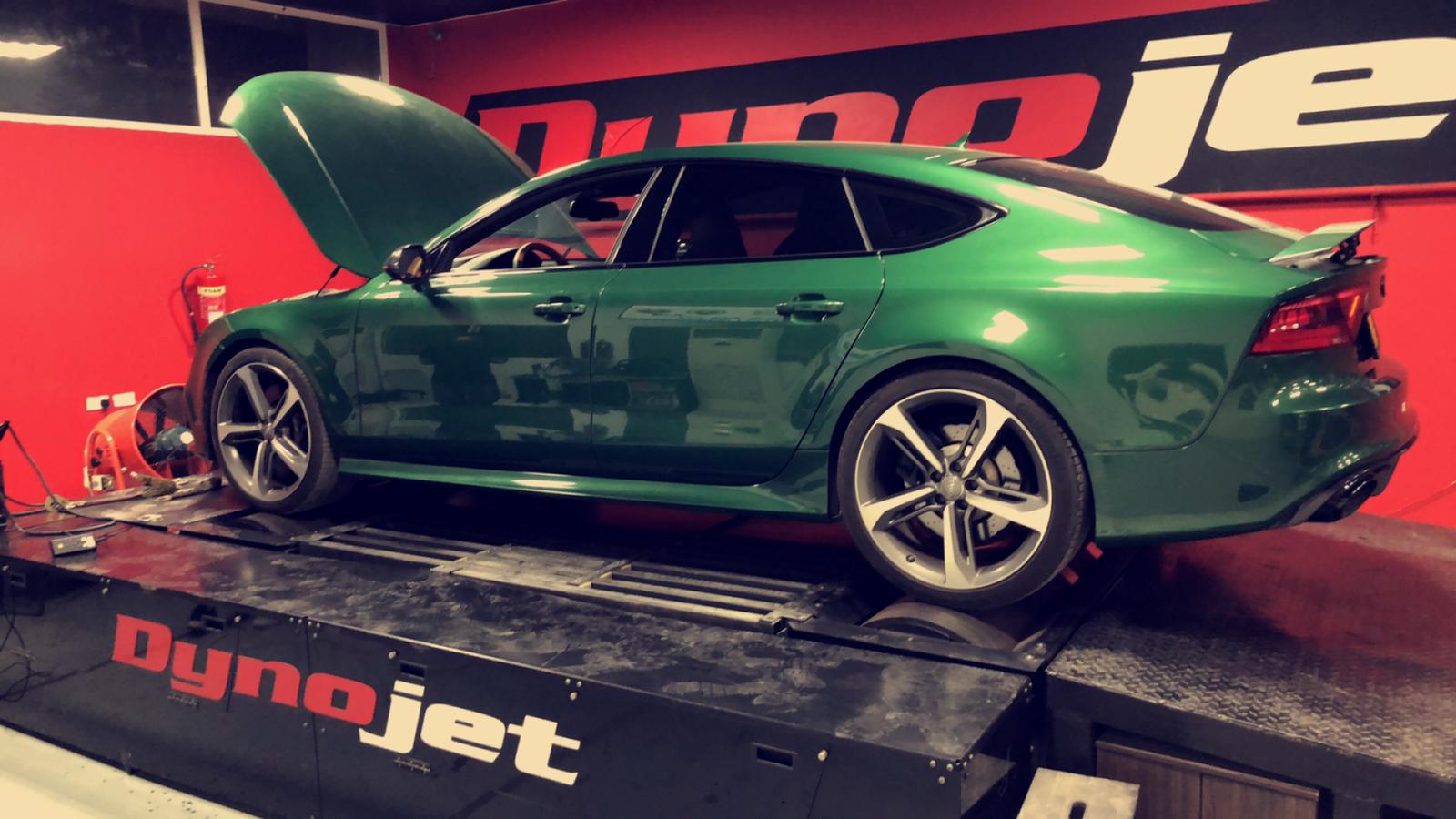 Audi RS7 C7 4.0TFSI – Stage1 98RON + AWE Tuning intake kit