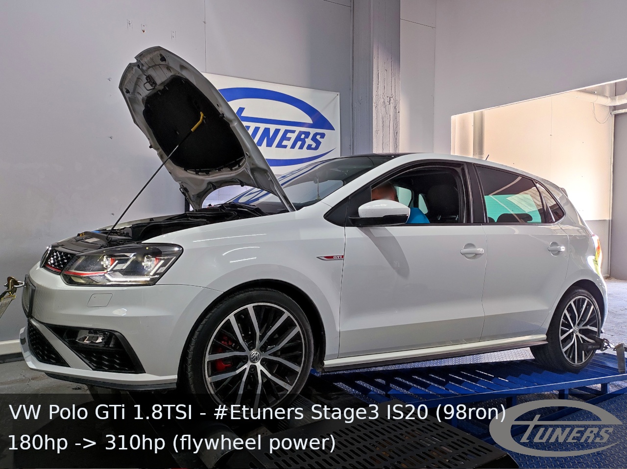 VW Polo GTi 6C 1.8TSI – Stage3 is20 98RON – eTuners