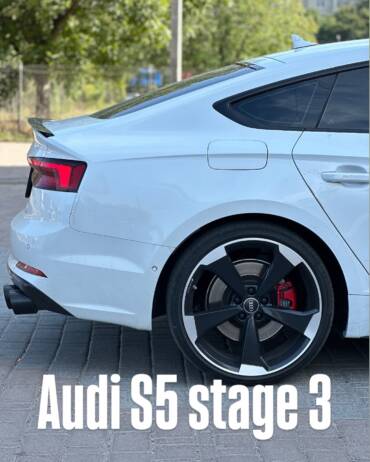 Audi S5 B9 3.0TFSI – Stage3 with RS5 hybrid turbos