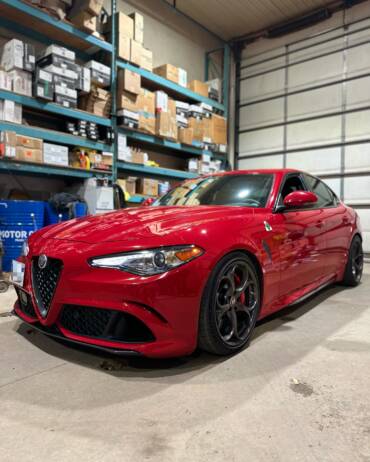 Alfa Giulia Quadrifoglio 2.9T V6 – Stage1 98RON